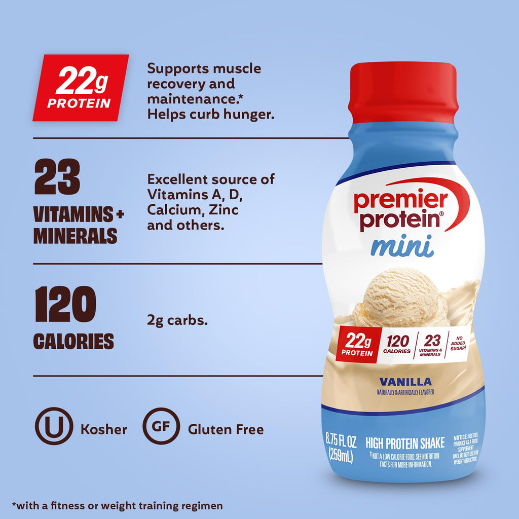 Vanilla 22g Protein Shake 12 Pack J7537