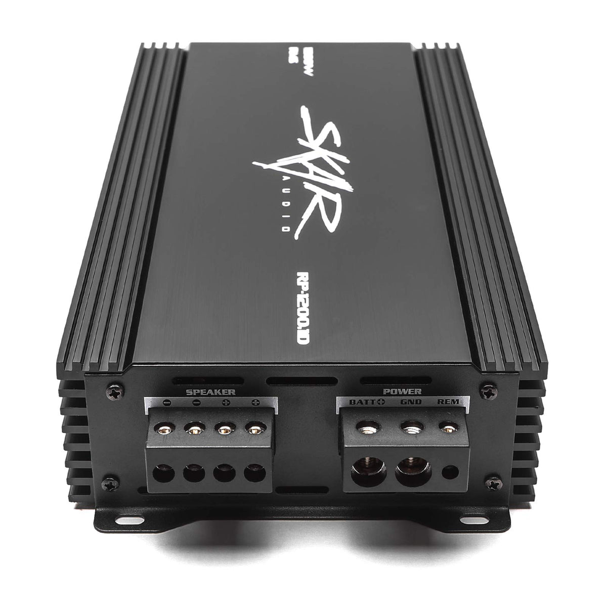 Monoblock Class D MOSFET Amplifier with Remote Subwoofer Level Control, 1200W F79042