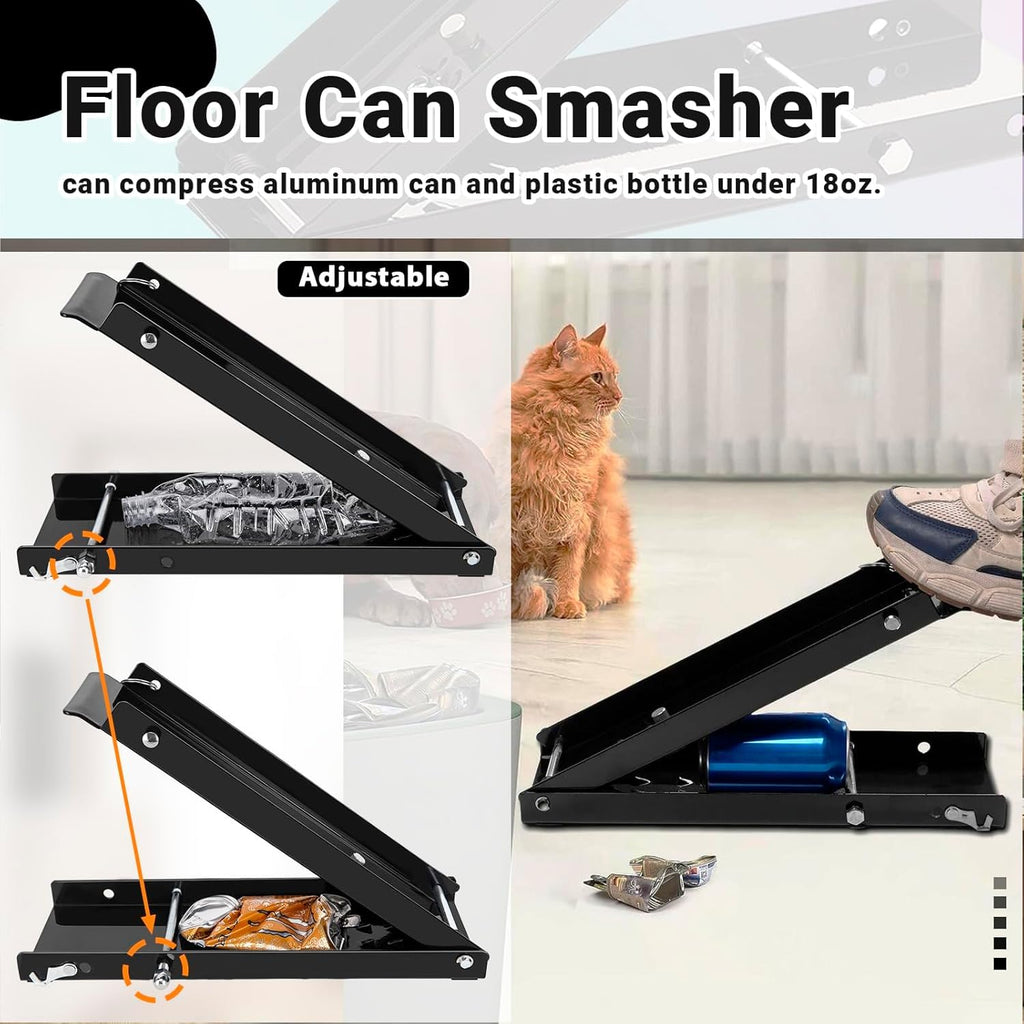 Heavy Duty Floor Can Crusher J614799