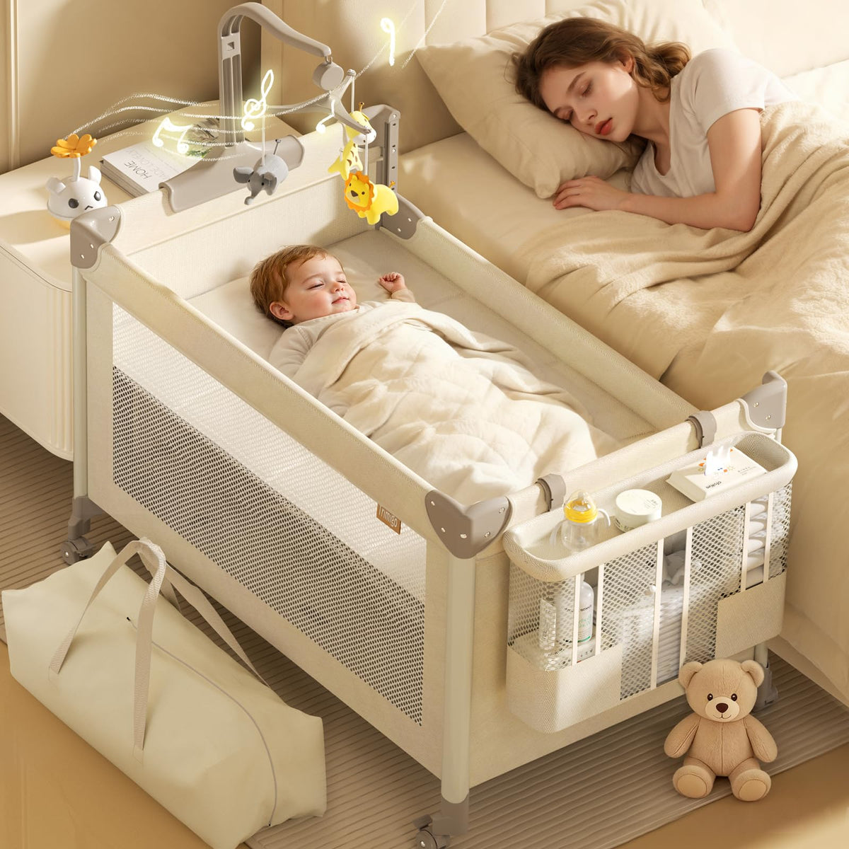 4-in-1 Pack and Play with Bassinet T817