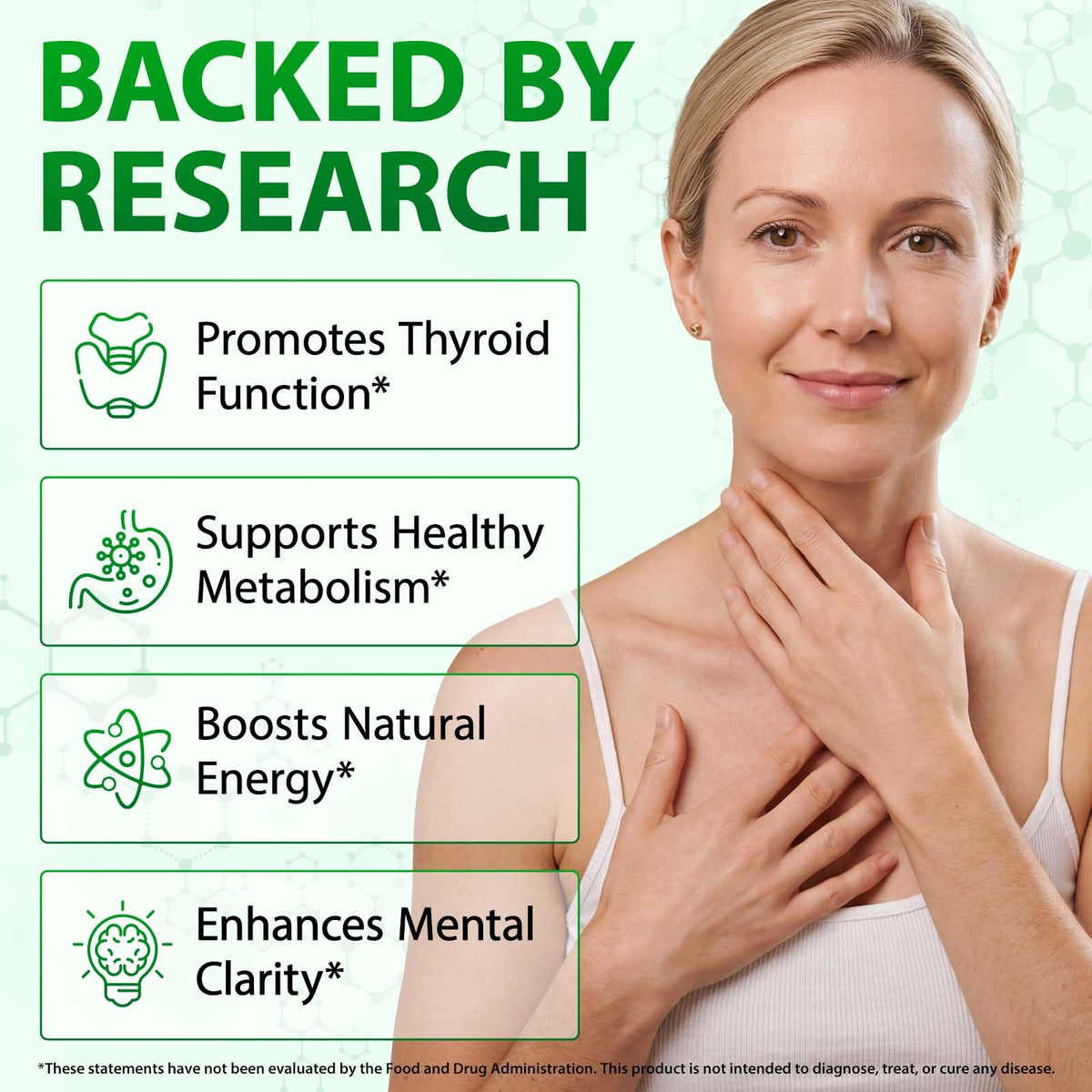 Iodine Selenium Zinc Ashwagandha L-Tyrosine Thyroid Support Liquid Drops 2 Fl Oz E1983