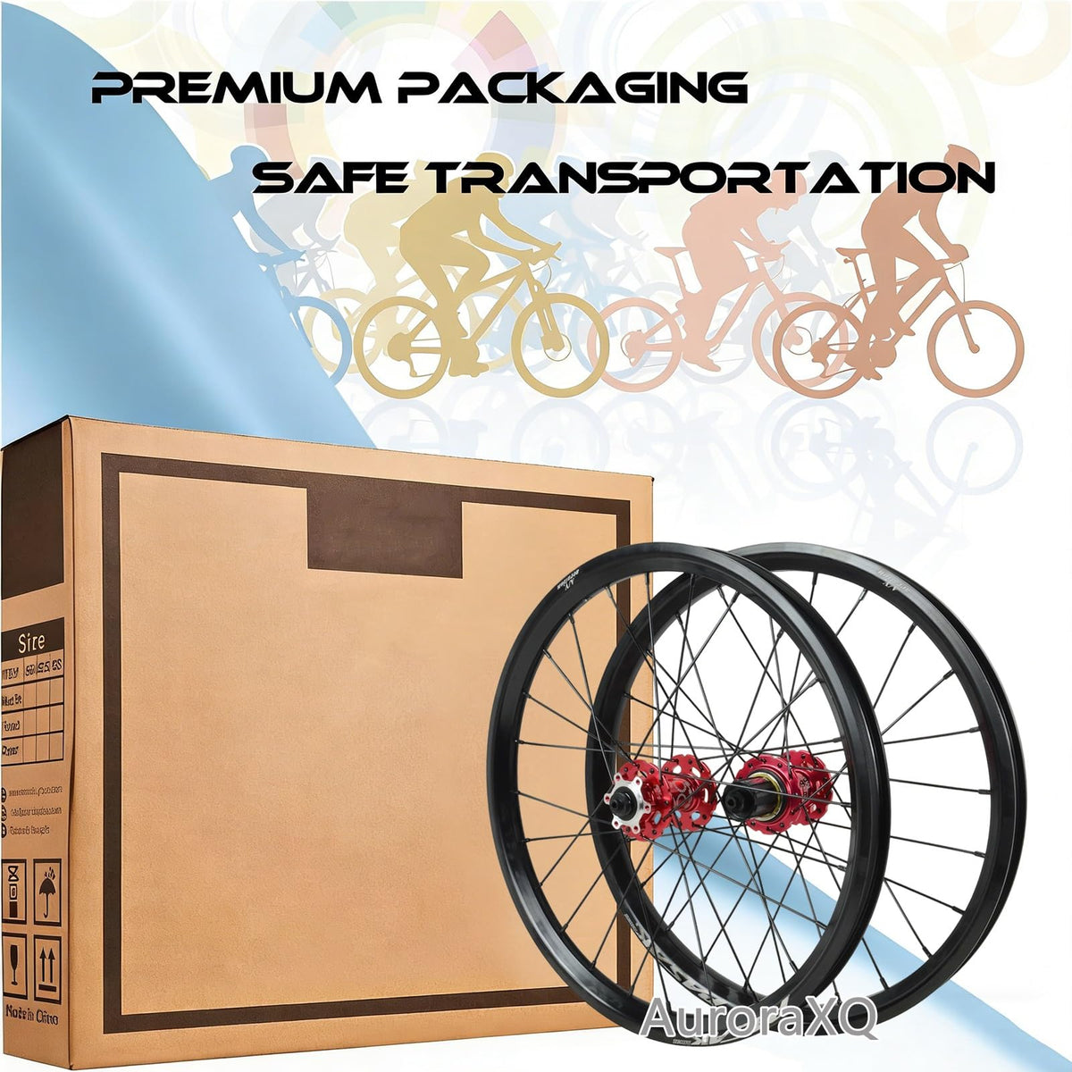 20 Inch MTB Wheelset HG 7-12 Speed Disc Brake Mountain Bike Wheel P8184