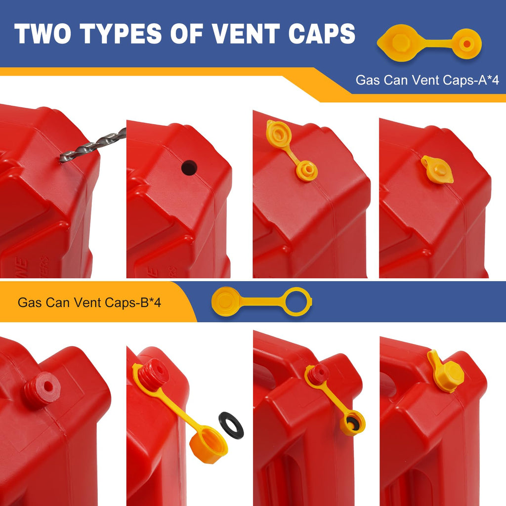 Gas Can Spout Replacement Kit 33 Pcs Q330931