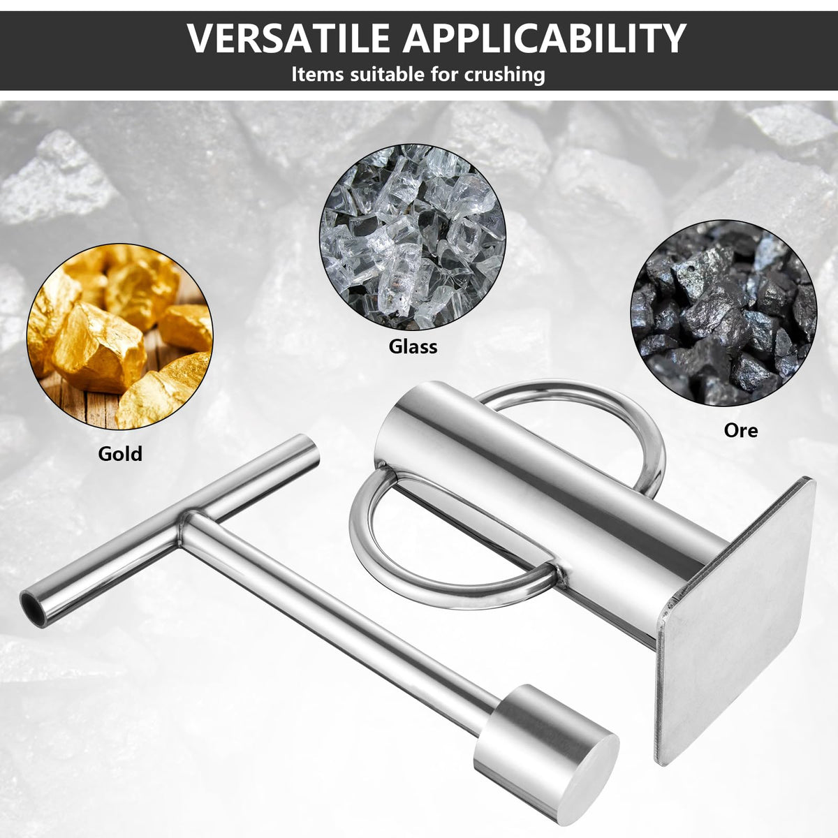 Stainless Steel Rock Crusher O42437