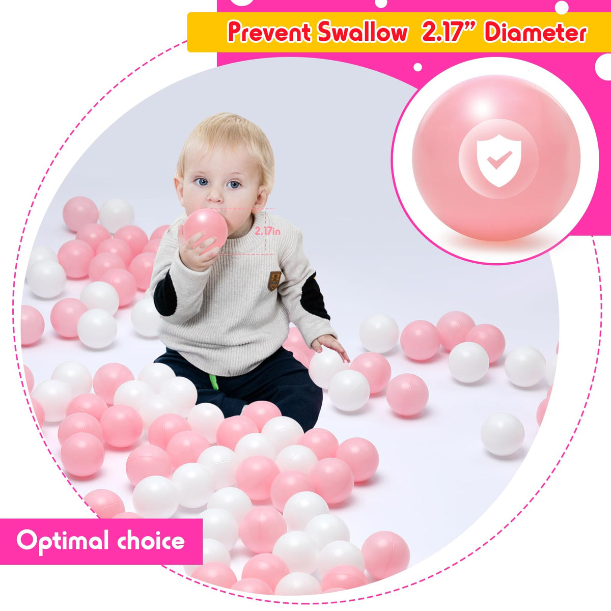 100 Ball Pit Balls D764139