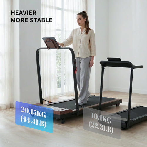 2 in 1 Under Desk Treadmill 2.5HP Portable Treadmill G93439