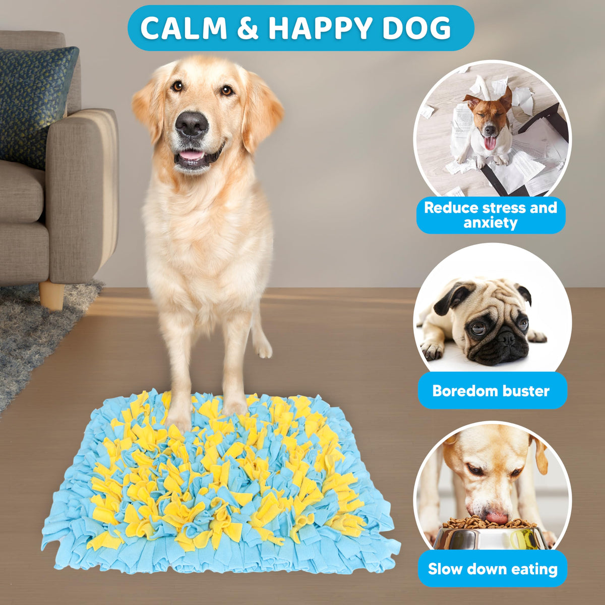 Snuffle Mat for Dogs 24”x20” Q7446