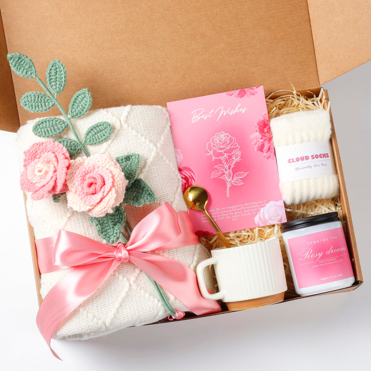 Pink Gift Basket Z820300