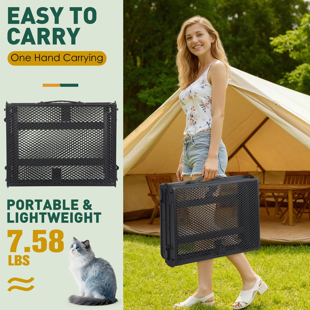 3ft Aluminum Folding Camping Table G68614