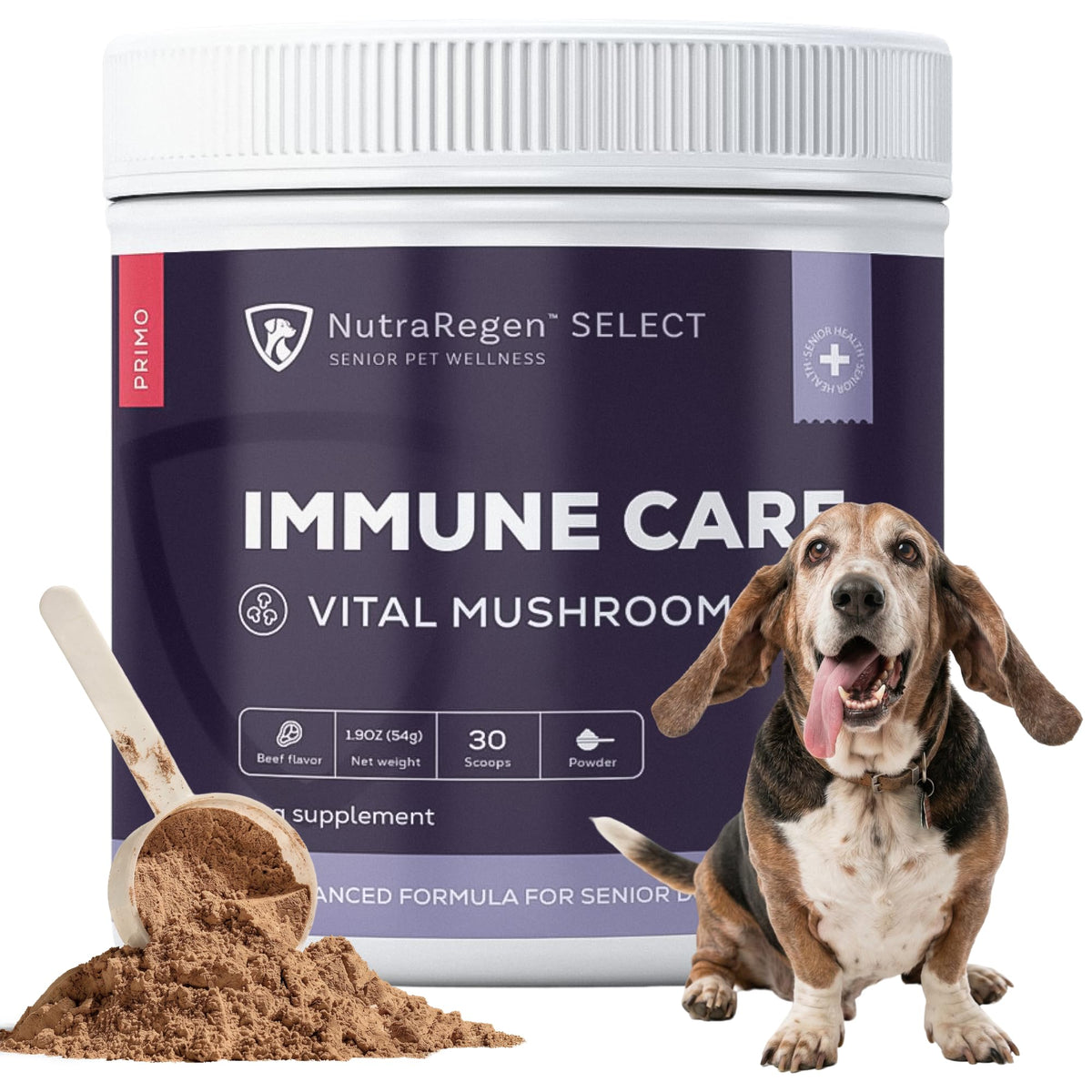 Dog Mushroom Supplement with Turkey Tail Z248108