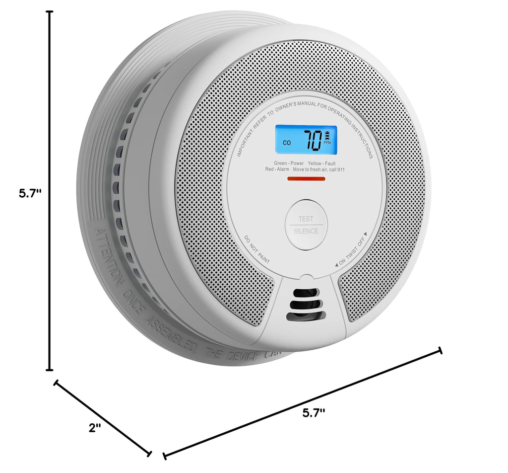 Interconnected Smoke and CO Detector 3-Pack Z7504