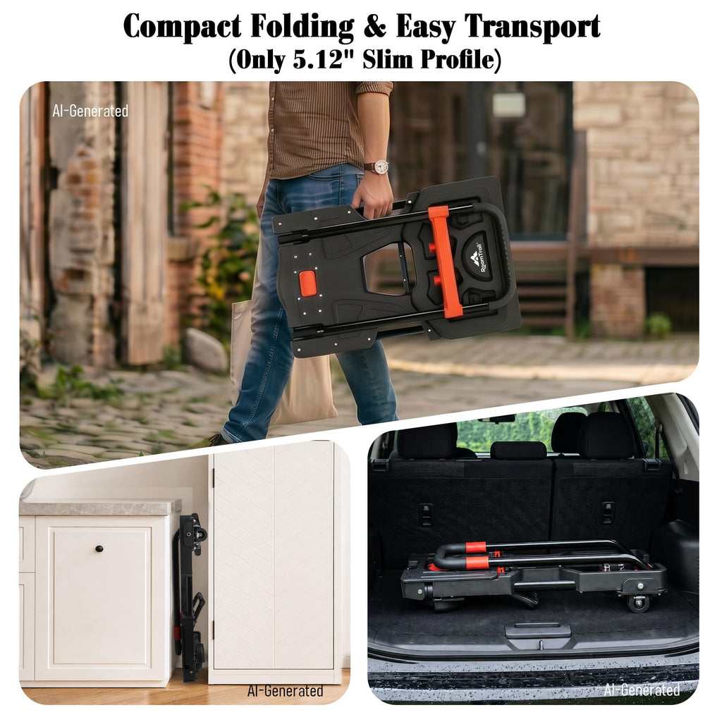 2-in-1 Folding Hand Truck Dolly B8584