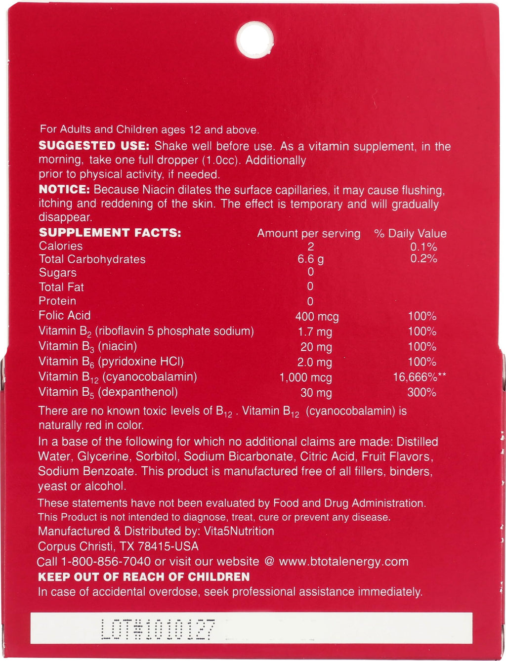 2 oz Sublingual B Total Twin Pack 8 Pack Y972079