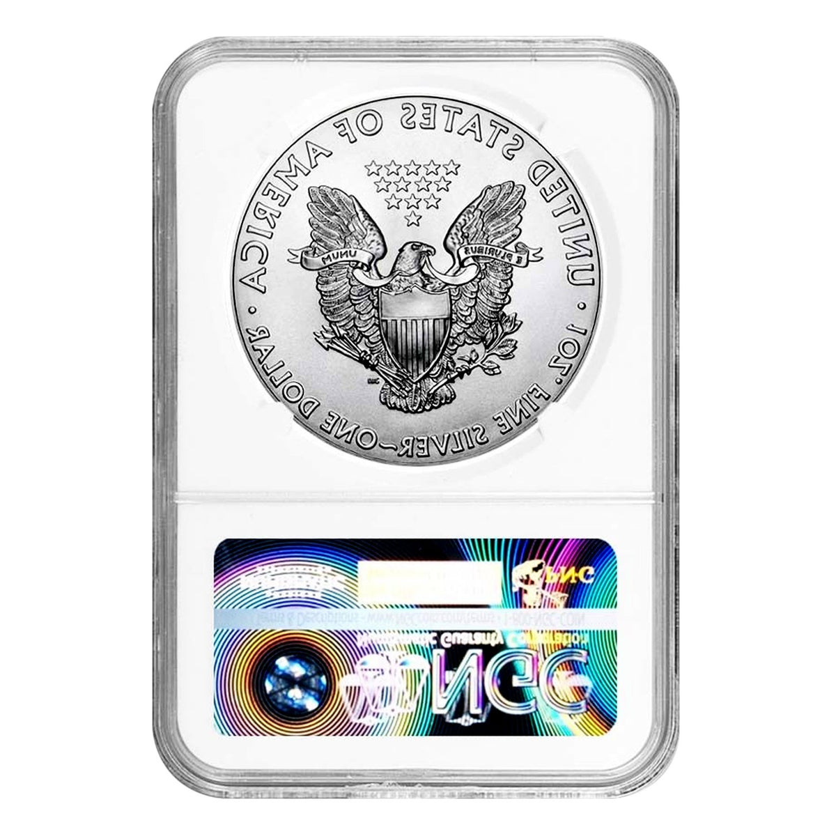 2017 $1 American Silver Eagle Coin MS70 Z304079