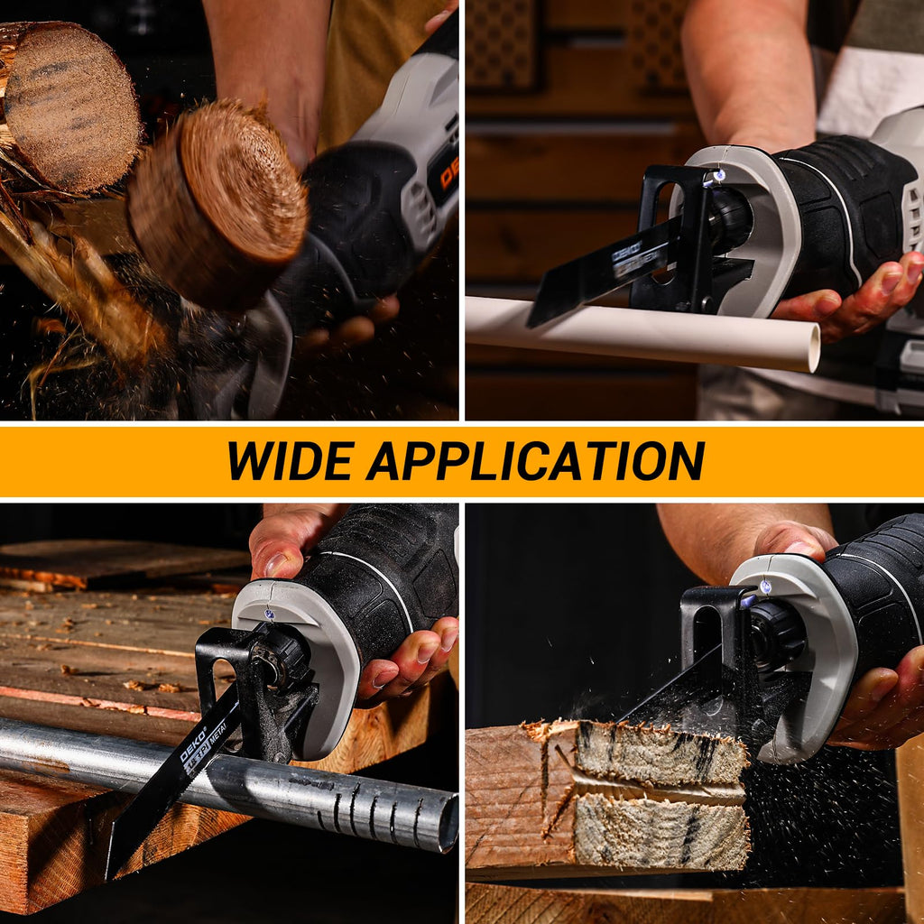 20V Cordless Reciprocating Saw with Battery and Charger G894