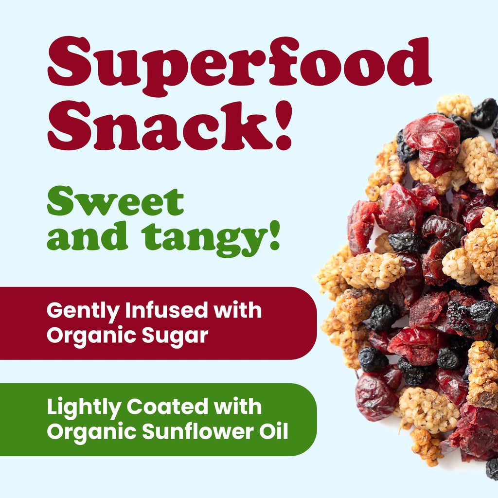 Organic Dried Berries Mix, 8 Ounces S152