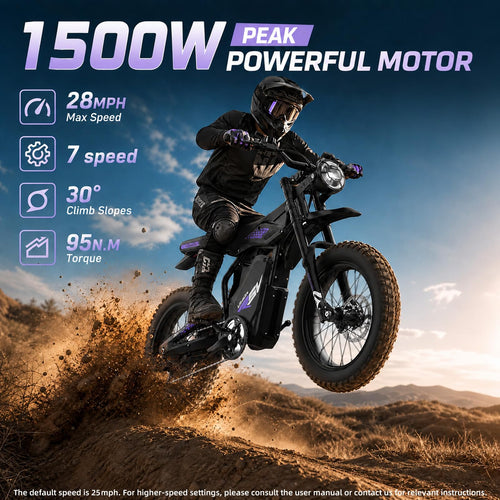 1500W Electric Bike with Pedal G4067