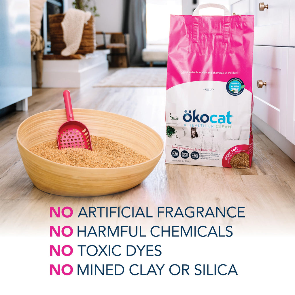 Unscented Wood Clumping Cat Litter, 11.2 pounds K815
