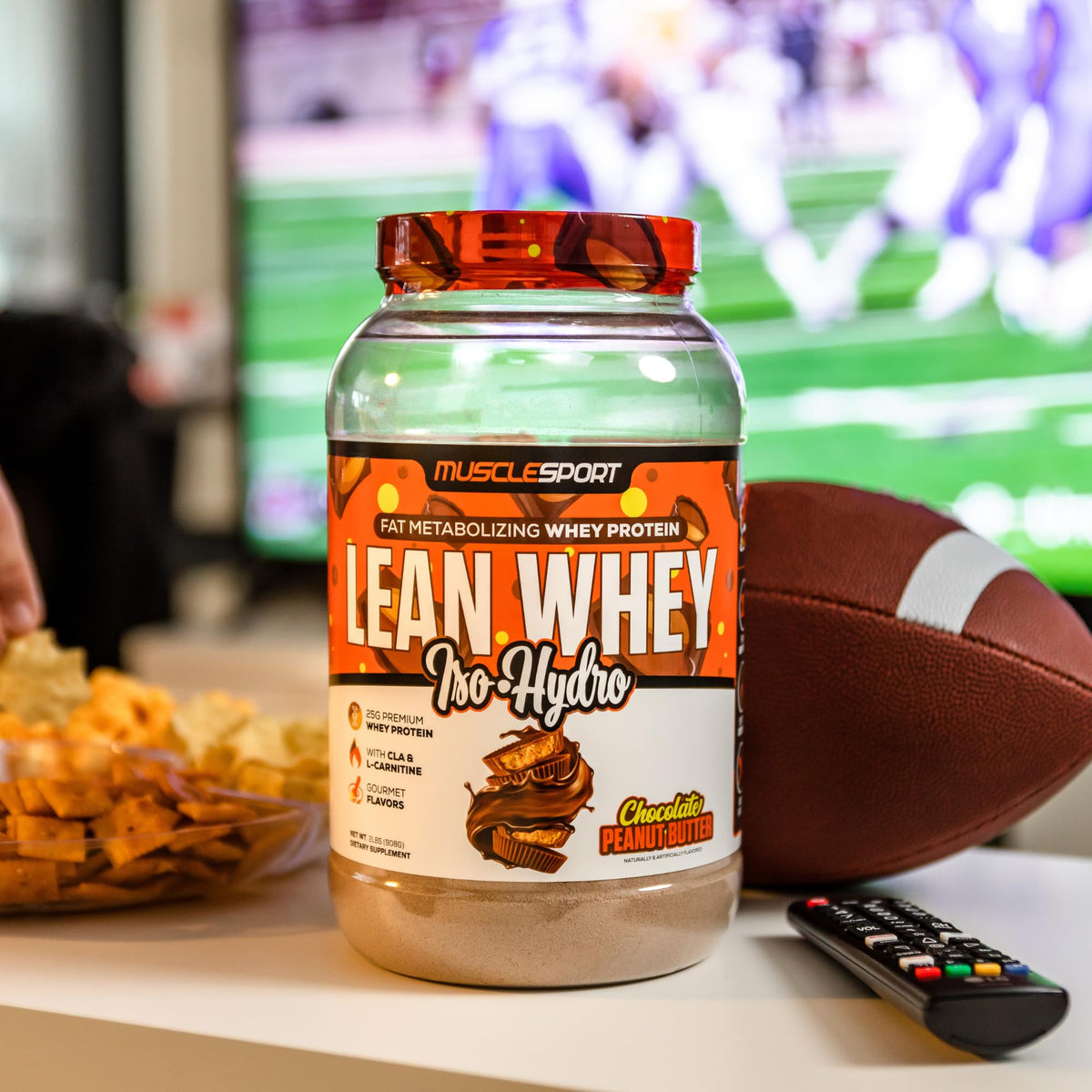 Whey Protein Isolate Powder 5lb Chocolate Peanut Butter X2487