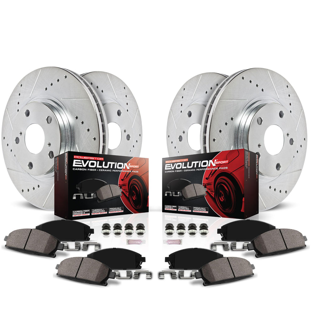 Brake Pad & Rotor Kit Front & Rear G967095