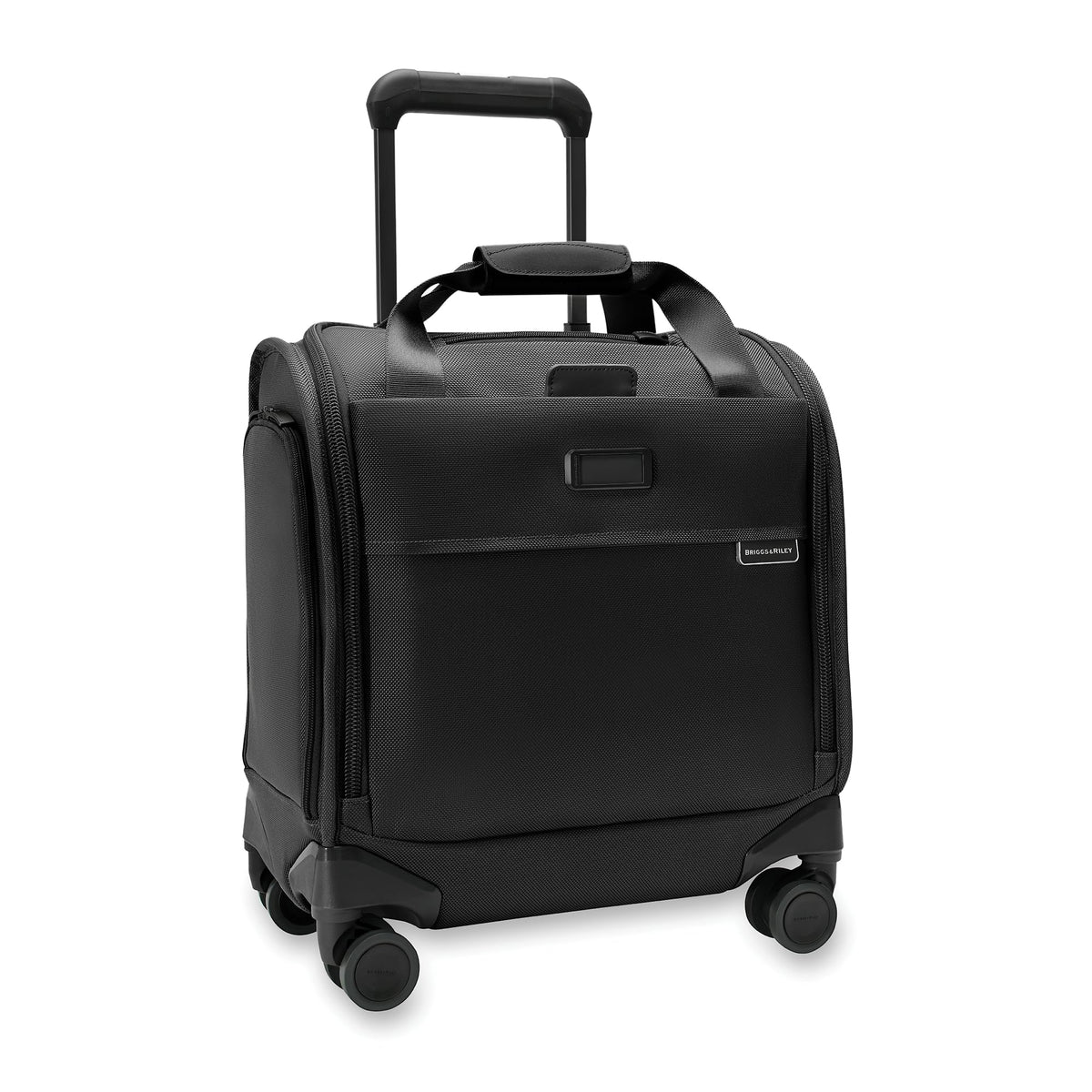 Black Softside Carry On Spinner Luggage A6214