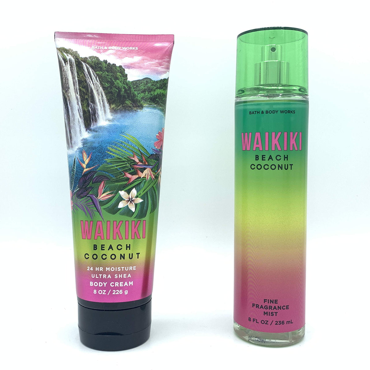 Coconut Body Cream and Fragrance Mist 2-Piece Bundle L507180