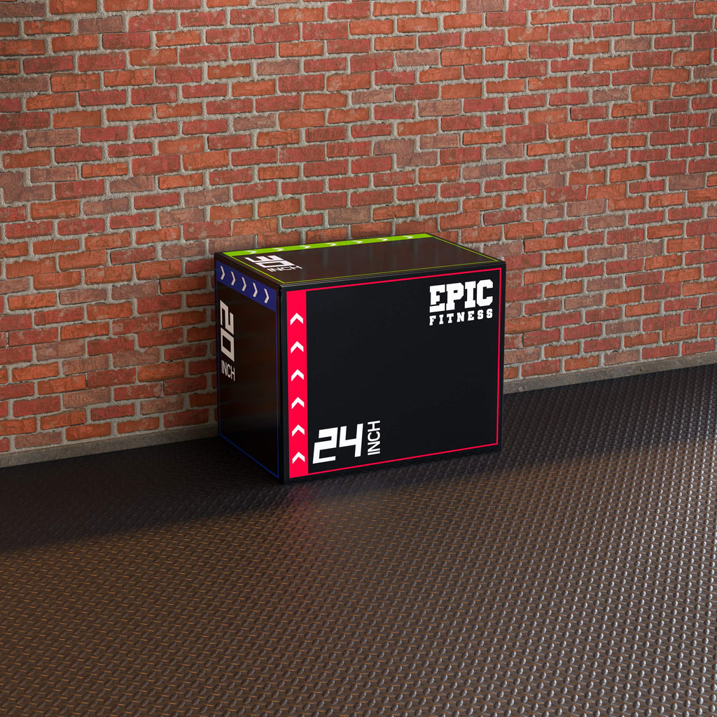 3-in-1 Foam Plyometric Jump Box K209