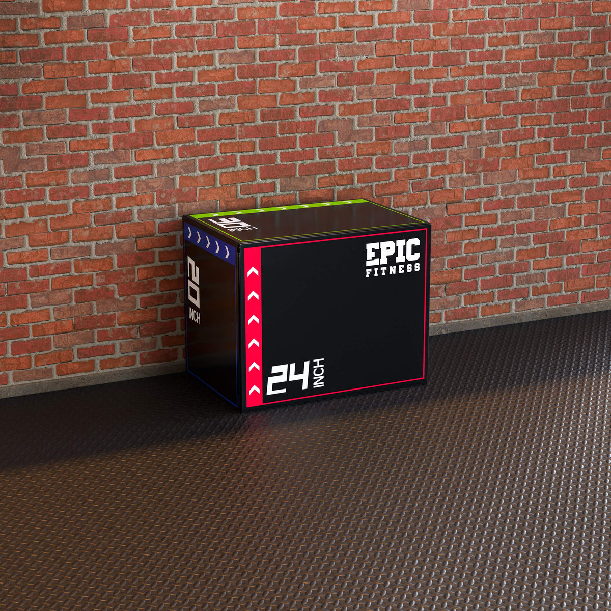 3-in-1 Foam Plyometric Jump Box K209